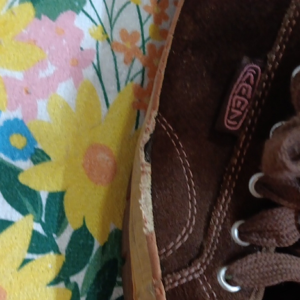 Keen Dark Brown Canvas Shoes - Picture 3 of 8